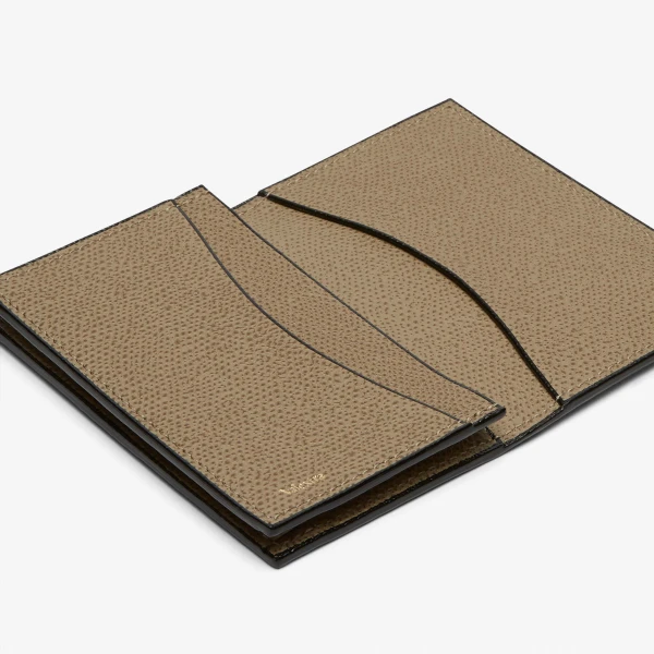 Valextra Card Case Onda in Oyster Brown | Wallets & Purses | Luxury Shoes 