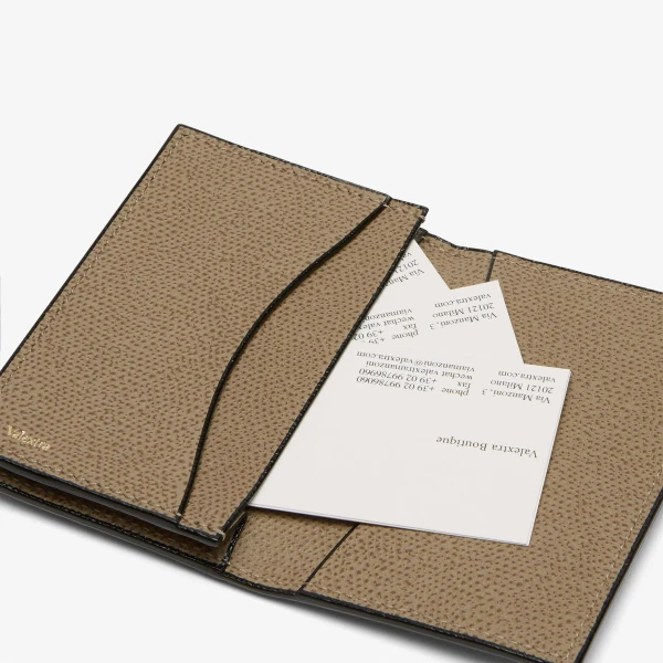 Valextra Card Case Onda in Oyster Brown | Wallets & Purses | Luxury Shoes 