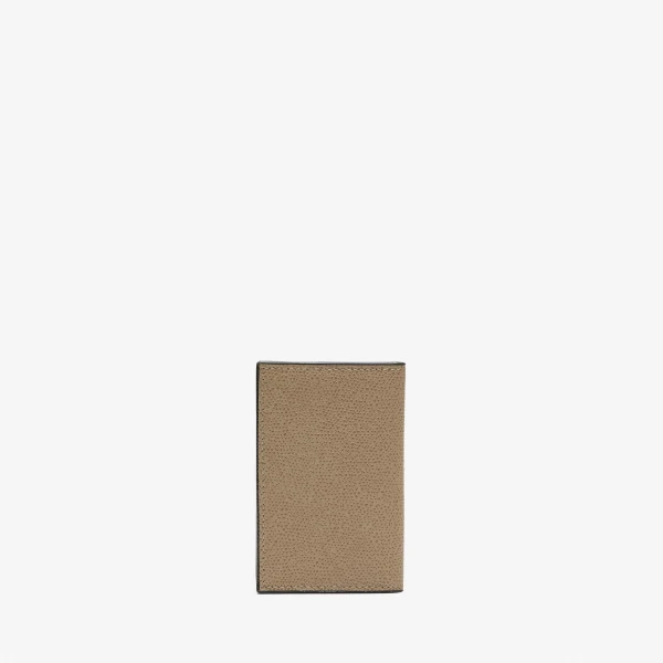 Valextra Card Case Onda in Oyster Brown | Wallets & Purses | Luxury Shoes 