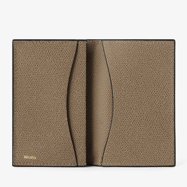Valextra Card Case Onda in Oyster Brown | Wallets & Purses | Luxury Shoes 