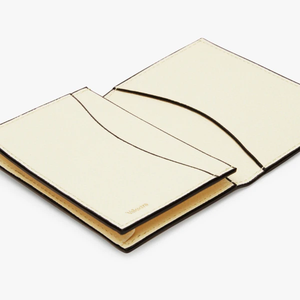 Valextra Card Case Onda in Pergamena White | Cases | Luxury Shoes 