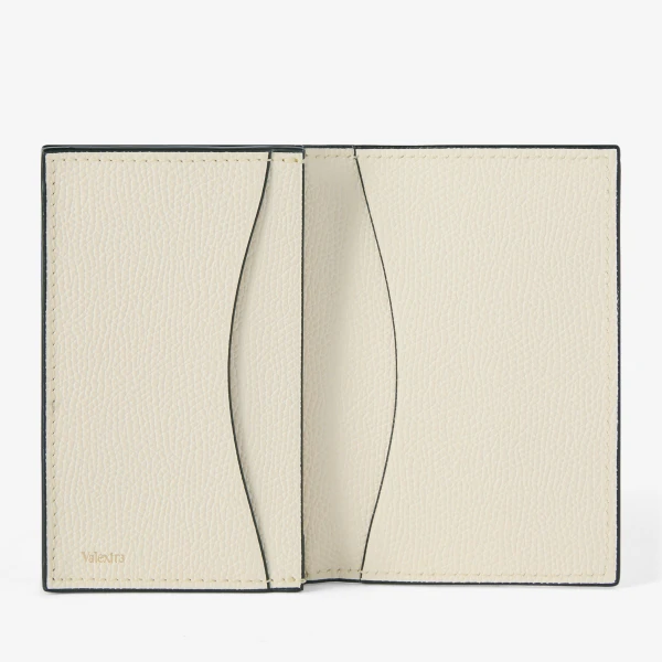 Valextra Card Case Onda in Pergamena White | Cases | Luxury Shoes 
