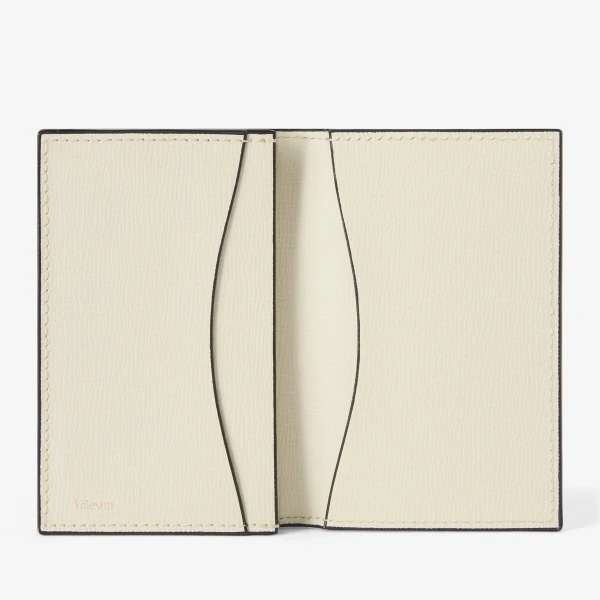 Valextra Card Case Onda in Pergamena White | Wallets & Purses | Luxury Shoes 