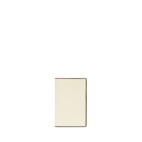 Valextra Card Case Onda in Pergamena White | Cases | Luxury Shoes 
