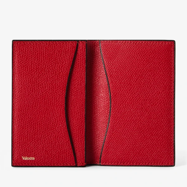 Valextra Card Case Onda in Red | Wallets & Purses | Luxury Shoes 