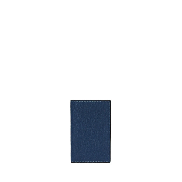 Valextra Card Case Onda in Sapphire Blue | Wallets & Purses | Luxury Shoes 