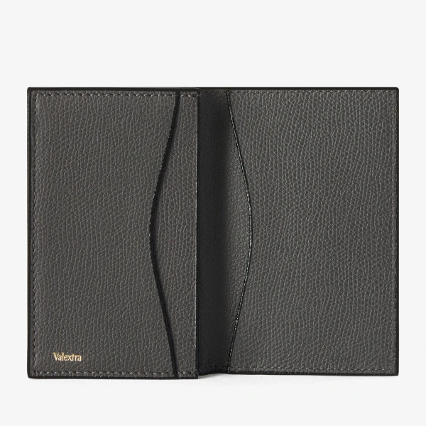 Valextra Card Case Onda in Smokey Grey | Wallets & Purses | Luxury Shoes 