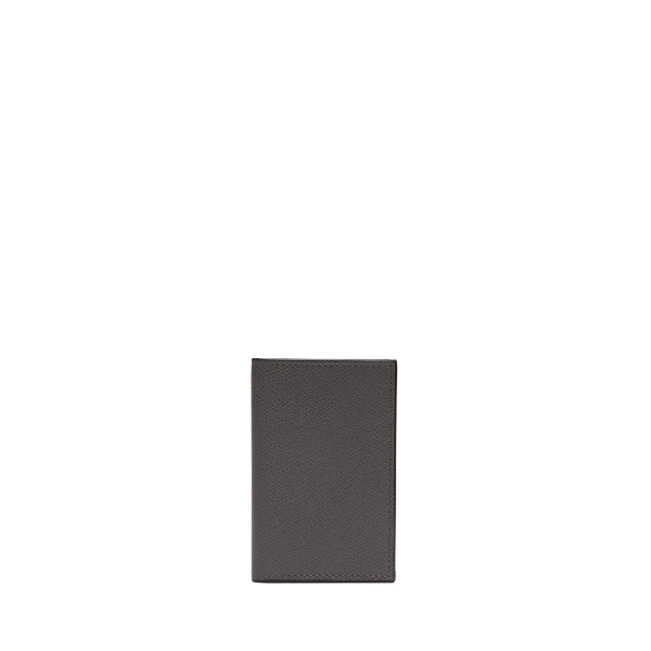 Valextra Card Case Onda in Smokey Grey | Wallets & Purses | Luxury Shoes 