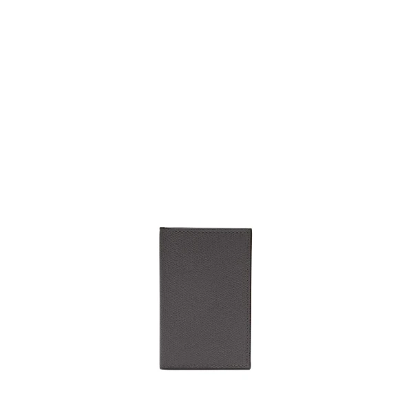Valextra Card Case Onda in Smokey Grey | Wallets & Purses | Luxury Shoes 