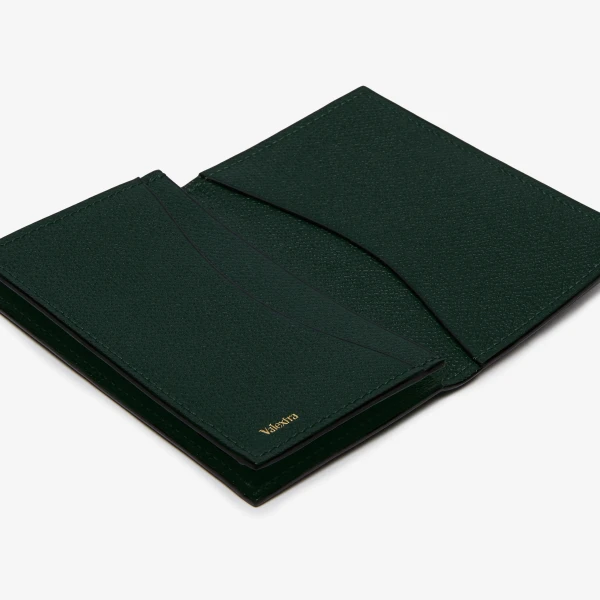 Valextra Card Case Onda in Valextra Green | Cases | Luxury Shoes 