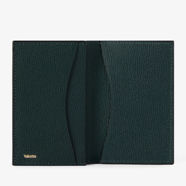 Valextra Card Case Onda in Valextra Green | Cases | Luxury Shoes 