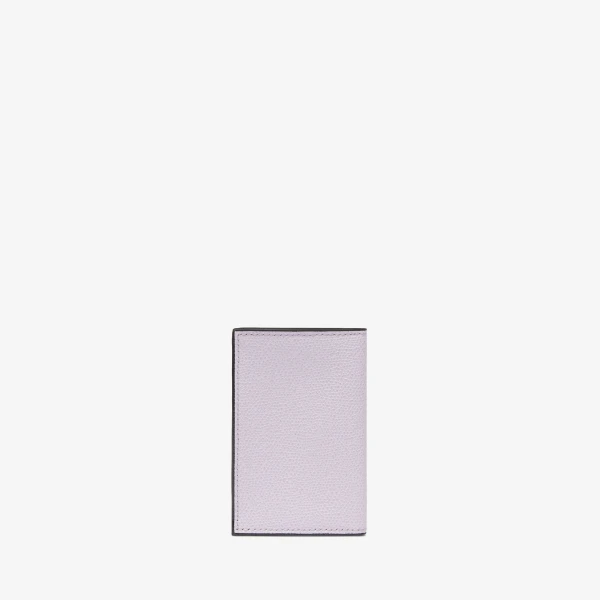 Valextra Card Case Onda in Wisteria Pink | Wallets & Purses | Luxury Shoes 