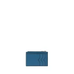 Valextra Card Holder 3CC with Zip in Cobalt Blue | Wallets & Purses | Luxury Shoes 