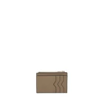 Valextra Card Holder 3CC with Zip in Oyster Brown | Wallets & Purses | Luxury Shoes 