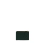 Valextra Card Holder 3CC with Zip in Valextra Green, Pave | Wallets & Purses | Luxury Shoes 