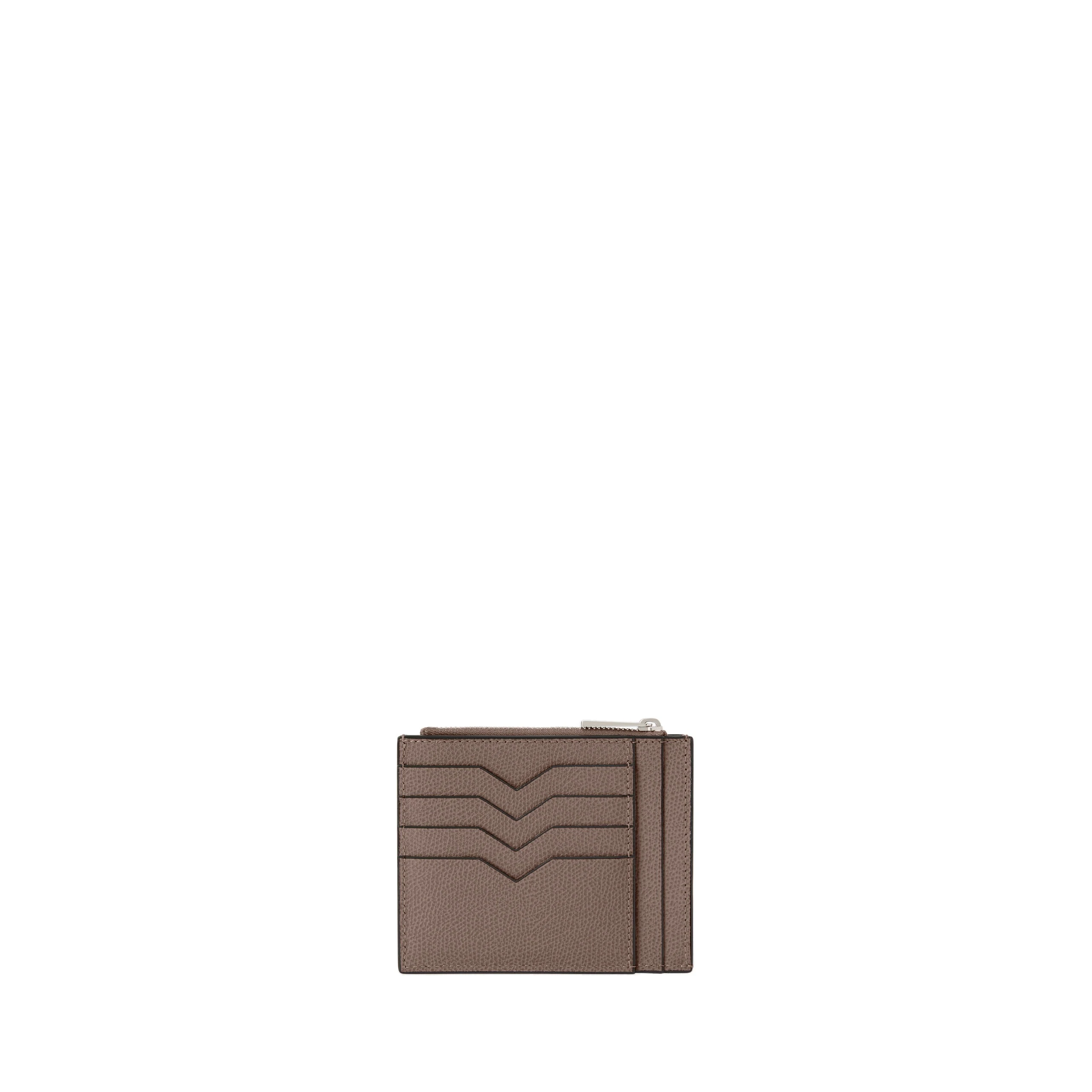 Valextra Card Holder 8CC with Zip in Sahara Brown Valextra Card Holder 8CC with Zip in Sahara Brown | Wallets & Purses | Luxury Shoes
