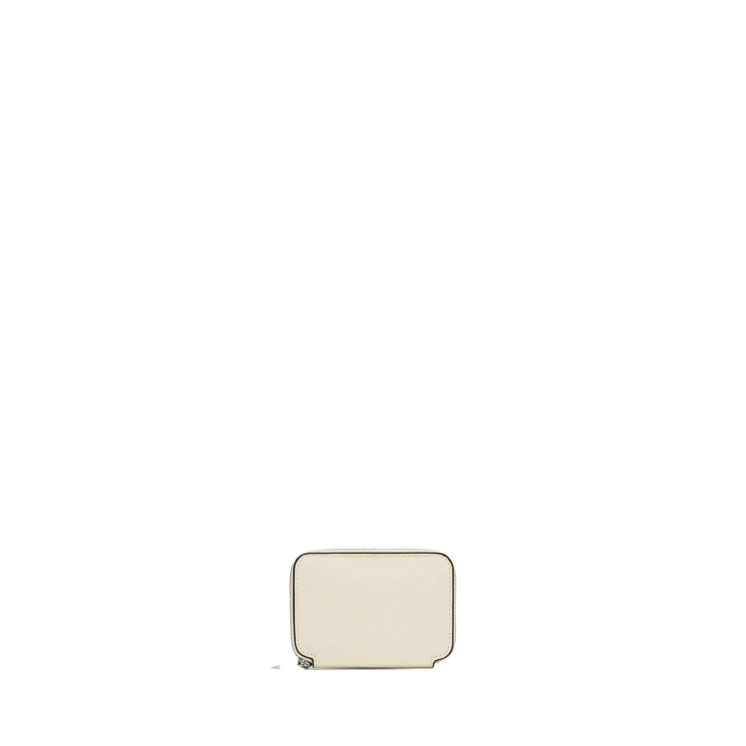Valextra Card Holder Zip Around in Pergamena White, Pave Valextra Card Holder Zip Around in Pergamena White, Pave | Wallets & Purses | Luxury Shoes