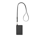 Valextra Card Holder with Lanyard in Smokey Grey | Wallets & Purses | Luxury Shoes 