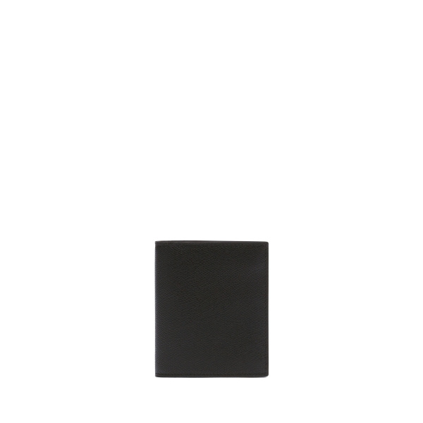 Valextra Compact Wallet 3CC with Coin Purse in Black | Wallets & Purses | Luxury Shoes 