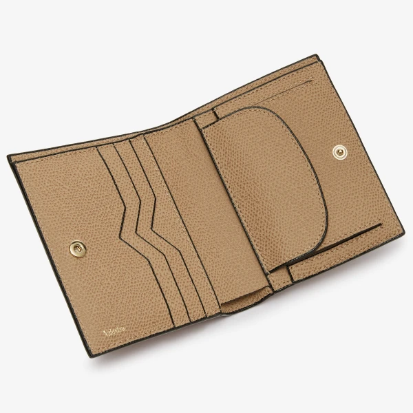 Valextra Compact Wallet 3CC with Coin Purse in Cashmere Beige | Wallets & Purses | Luxury Shoes 