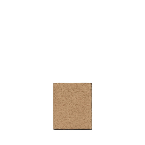 Valextra Compact Wallet 3CC with Coin Purse in Cashmere Beige | Wallets & Purses | Luxury Shoes 