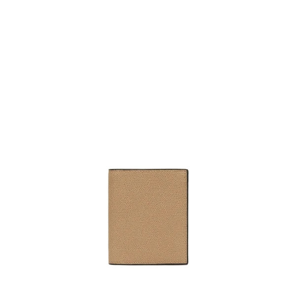 Valextra Compact Wallet 3CC with Coin Purse in Cashmere Beige | Wallets & Purses | Luxury Shoes 