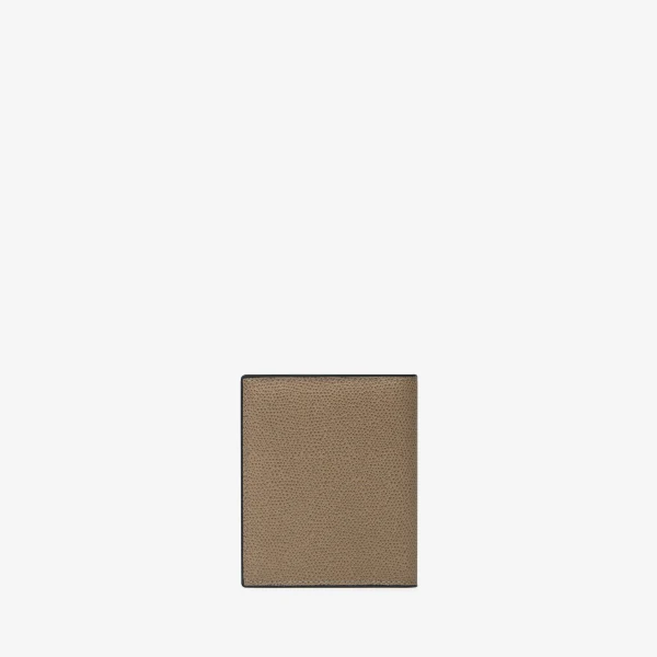 Valextra Compact Wallet 3CC with Coin Purse in Oyster Brown | Cases | Luxury Shoes 