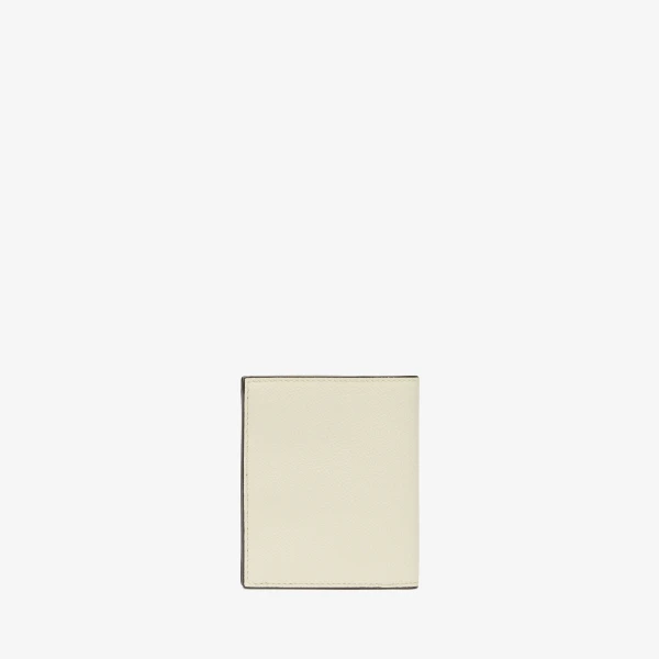 Valextra Compact Wallet 3CC with Coin Purse in Pergamena White | Wallets & Purses | Luxury Shoes 
