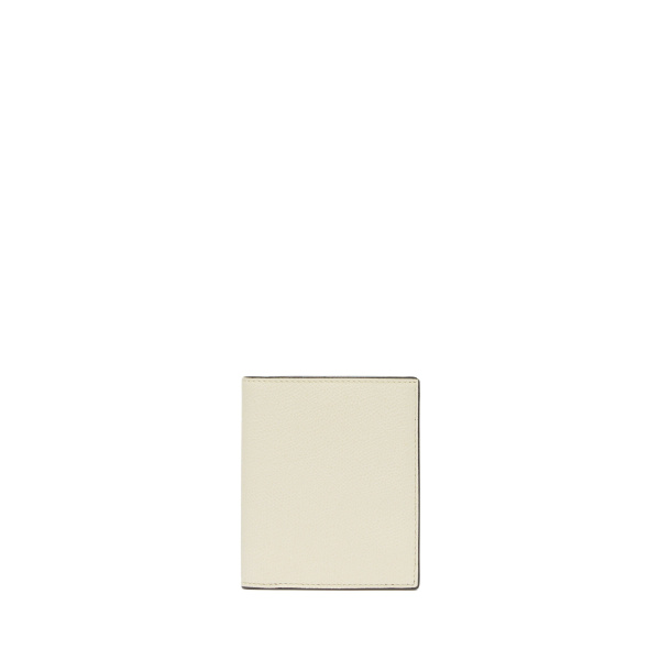 Valextra Compact Wallet 3CC with Coin Purse in Pergamena White | Wallets & Purses | Luxury Shoes 