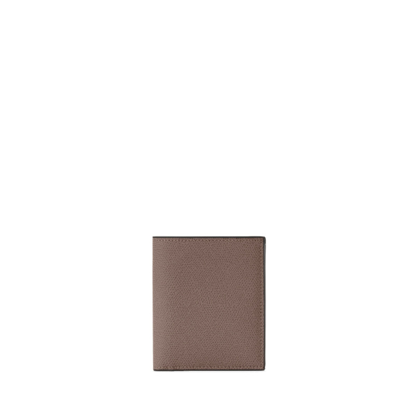 Valextra Compact Wallet 3CC with Coin Purse in Sahara Brown | Wallets & Purses | Luxury Shoes 