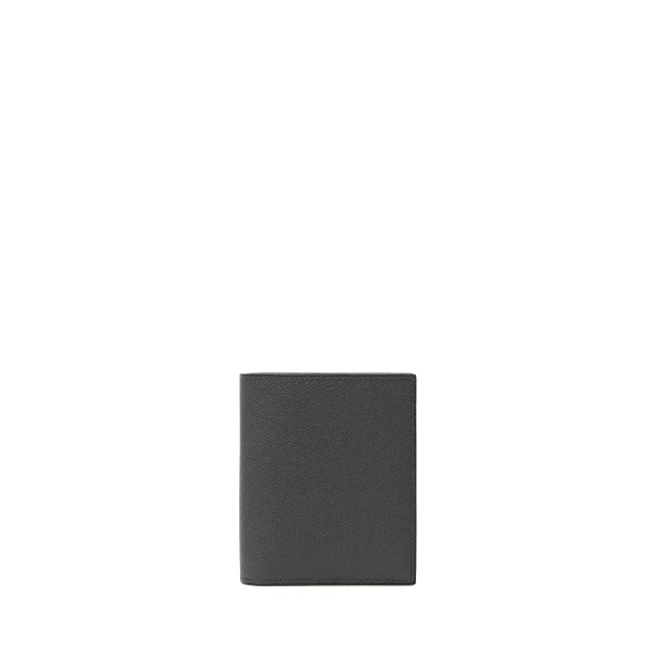 Valextra Compact Wallet 3CC with Coin Purse in Smokey Grey | Wallets & Purses | Luxury Shoes 