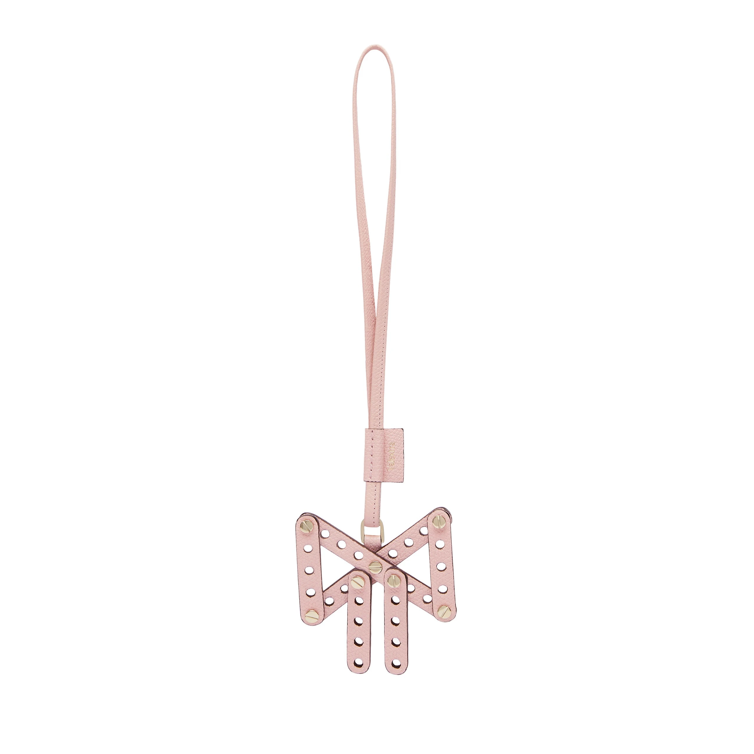 Valextra Engineering Beauty Bow Charm in Peony Pink Valextra Engineering Beauty Bow Charm in Peony Pink | Bag charms | Luxury Shoes