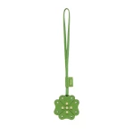 Valextra Engineering Beauty Four-Leaf Clover Charm in Grass Green | Bag charms | Luxury Shoes 