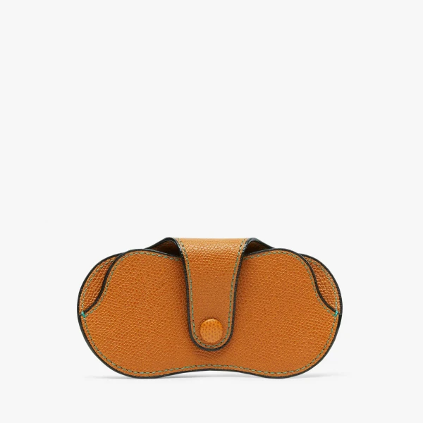 Valextra Glasses Case in Havana Brown | Cases | Luxury Shoes 