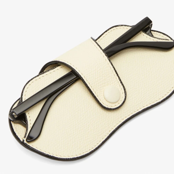 Valextra Glasses Case in Pergamena White | Cases | Luxury Shoes 