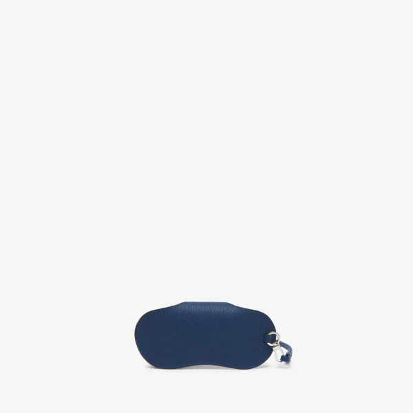 Valextra Glasses Case with Lanyard in Sapphire Blue | Cases | Luxury Shoes 