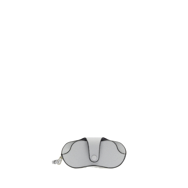 Valextra Glasses Case with Lanyard in Stone Grey | Cases | Luxury Shoes 