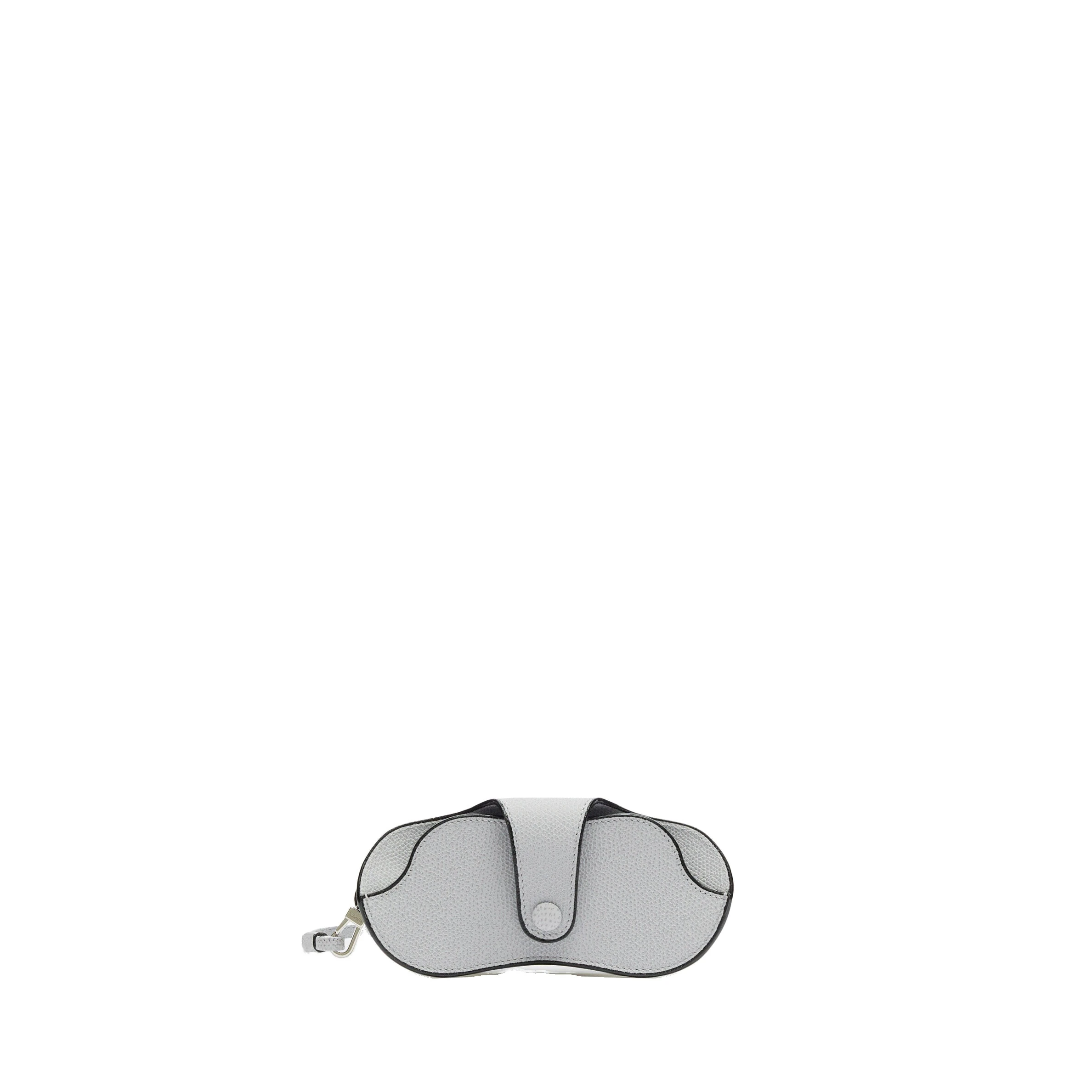Valextra Glasses Case with Lanyard in Stone Grey Valextra Glasses Case with Lanyard in Stone Grey | Cases | Luxury Shoes
