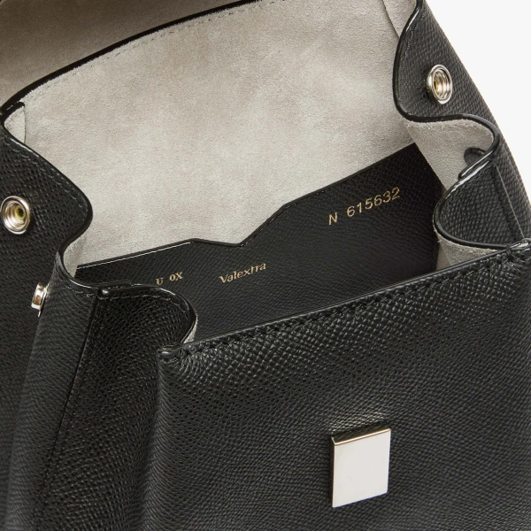 Valextra Iside Backpack Mini in Black | Backpacks | Luxury Shoes 