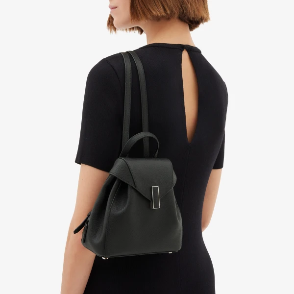Valextra Iside Backpack Mini in Black | Backpacks | Luxury Shoes 