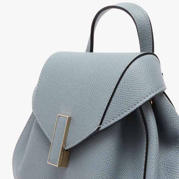 Valextra Iside Backpack Mini in Niagara Blue | Backpacks | Luxury Shoes 