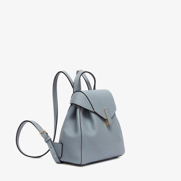Valextra Iside Backpack Mini in Niagara Blue | Backpacks | Luxury Shoes 