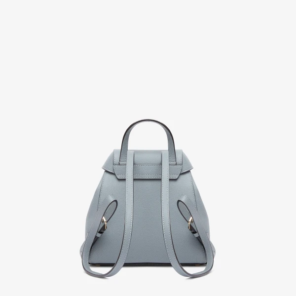 Valextra Iside Backpack Mini in Niagara Blue | Backpacks | Luxury Shoes 