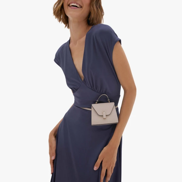 Valextra Iside Belt Bag in Nude Pink | Belt Bags | Luxury Shoes 