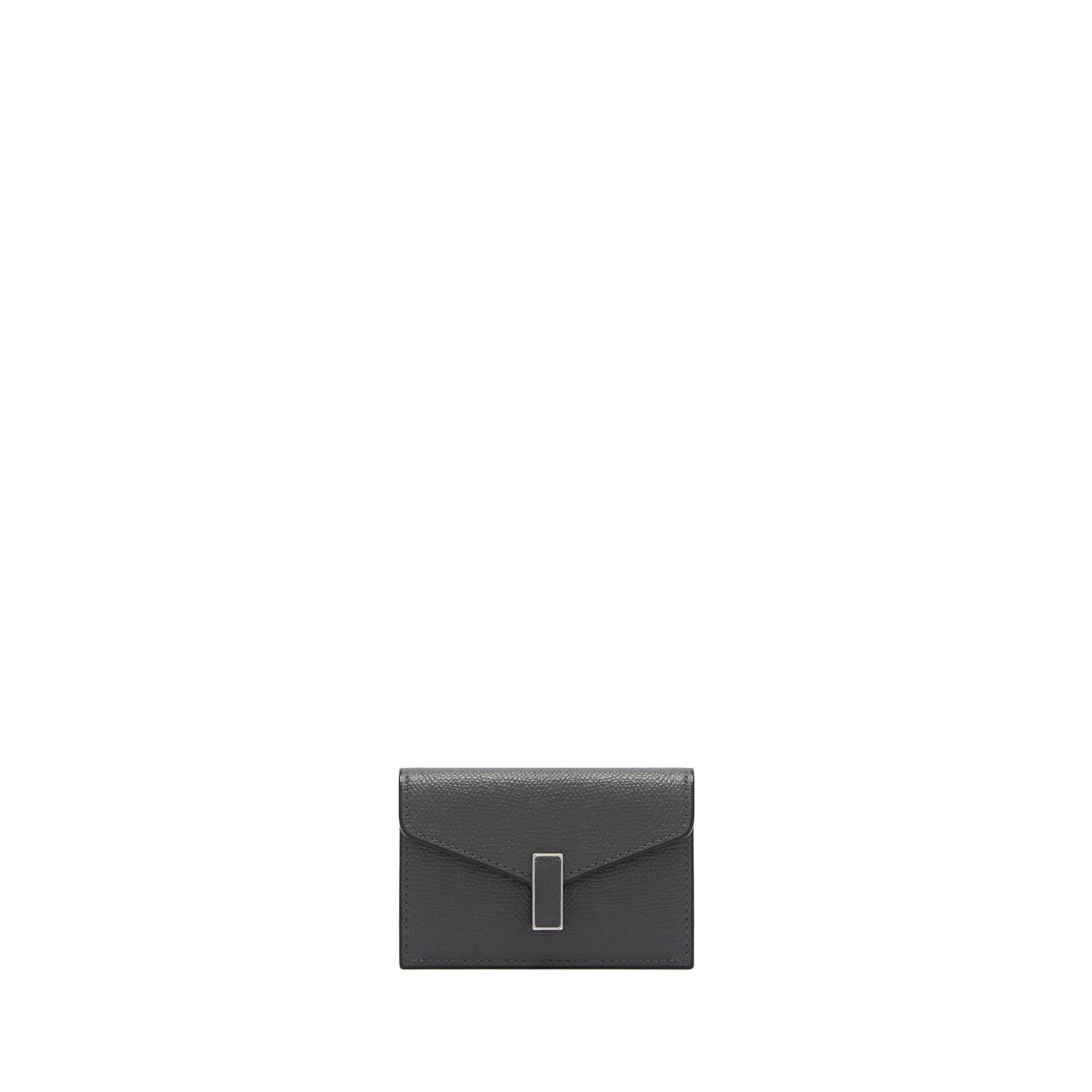 Valextra Iside Card Holder in Smokey Grey Valextra Iside Card Holder in Smokey Grey | Wallets & Purses | Luxury Shoes