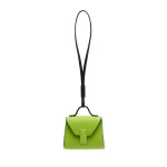 Valextra Iside Charm in Apple Green and Black | Bag charms | Luxury Shoes 