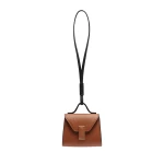 Valextra Iside Charm in Gold Brown and Black | Bag charms | Luxury Shoes 