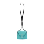 Valextra Iside Charm in Ocean Blue and Black | Bag charms | Luxury Shoes 