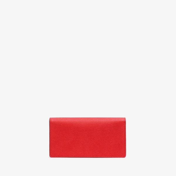 Valextra Iside Clutch with Chain Bag in Crimson Red | Clutch Bags | Luxury Shoes 