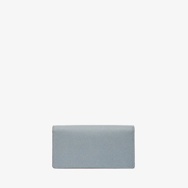 Valextra Iside Clutch with Chain Bag in Niagara Blue | Clutch Bags | Luxury Shoes 